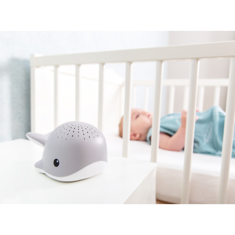 Проектор із заспокійливими мелодіями Zazu кит WALLY блакитний