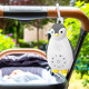 Музичний комфортер з нічником Zazu пінгвін ZOE сірий