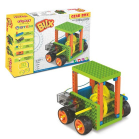 Конструктор поліпропіленовий розвиваючий з моторчиком ZEPHYR BLIX Коробка передач 100 елм./10 моделей