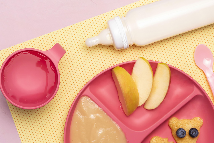 Посуд та годування