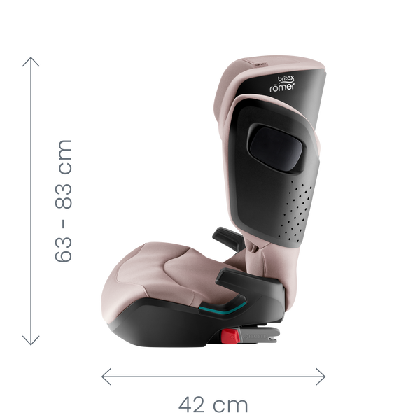 Розміри автокрісла Britax Römer Kidfix Pro M