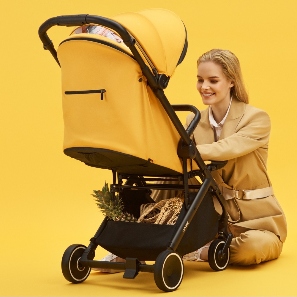 Anex Air-X - прогулянкова коляска, візочок для подорожей • Yellow (AX-04)