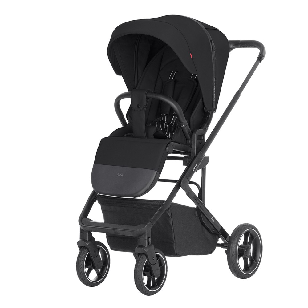 Коляска 2 в 1 Carrello Alfa/W CRL-6507 Midnight Black