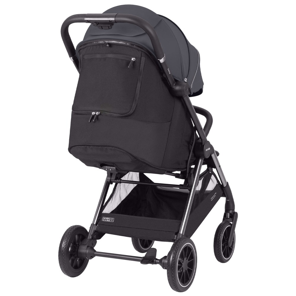 Carrello Delta CRL-5517 - прогулянкова коляска з автоматичним складанням • Lava Grey