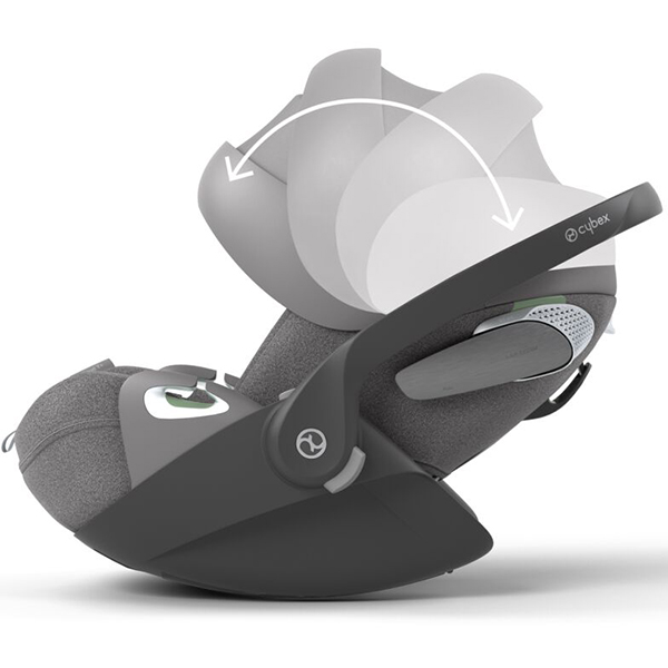 Повний захист від сонця в автокріслі Cybex Cloud T i-Size