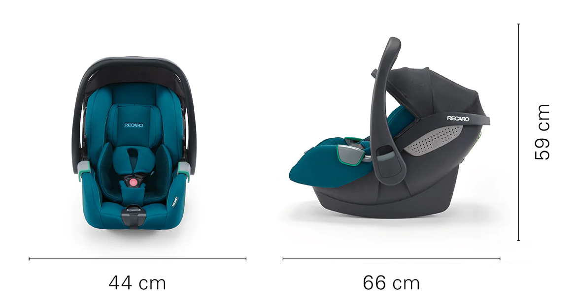 Розміри автокрісла Recaro Avan