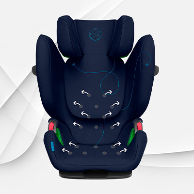 Комфорт в спекотні дні Cybex Pallas G i-Size