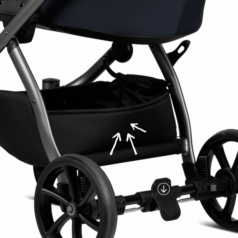 Гальмівна система ONE CLICK Коляска універсальна Tutis Leo+