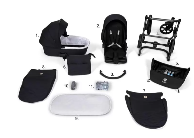 Коляска універсальна Tutis Leo+ комплектація