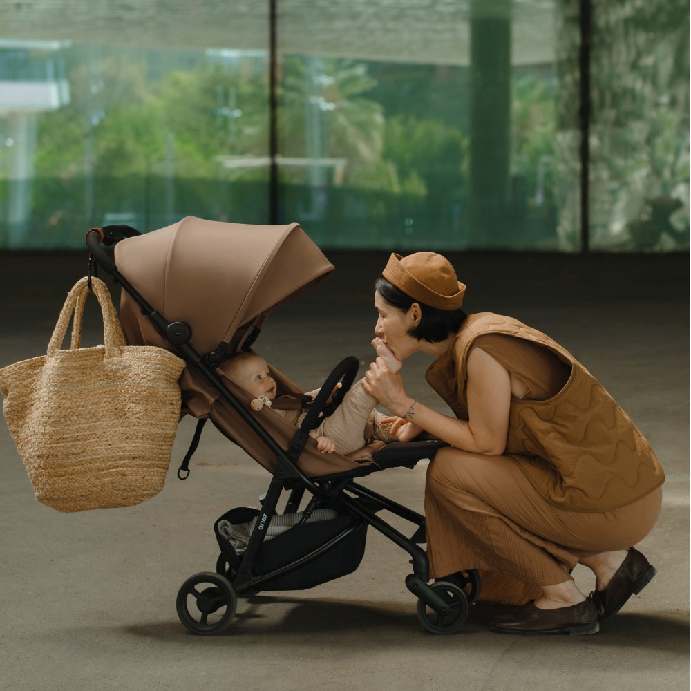 Anex Air-Z - легкий прогулянковий візок, коляска для подорожей, компактне складання, підходить для найменших • Nebula (Az-08)