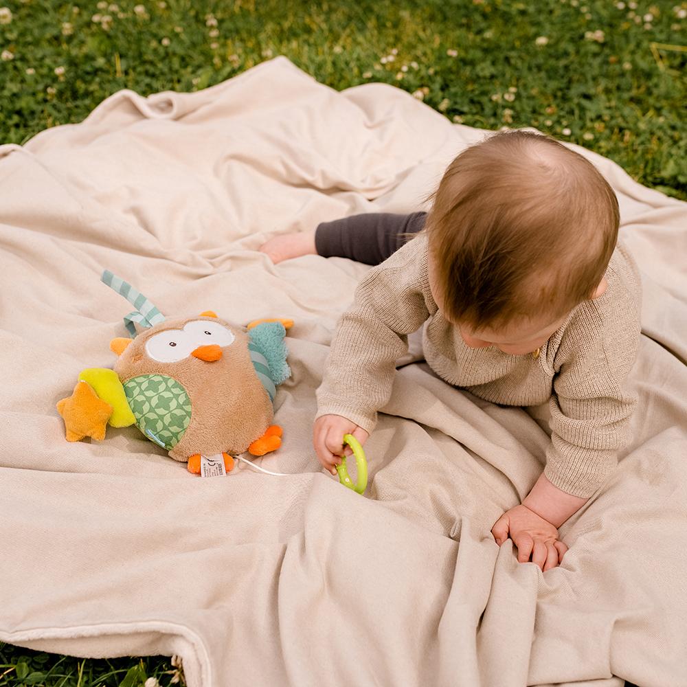 Іграшка музична маленька Fehn Сова (71047) - фото 4