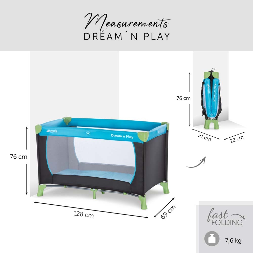 для щоденного використання манеж Hauck Dream N Play 
