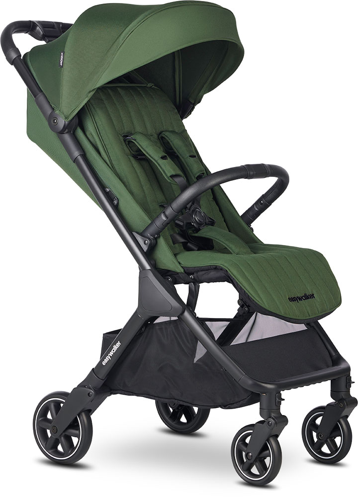 Прогулянкова коляска Easywalker Jackey2 FULL (Deep Green) - фото | Интернет-магазин автокресел, колясок и аксессуаров для детей Avtokrisla