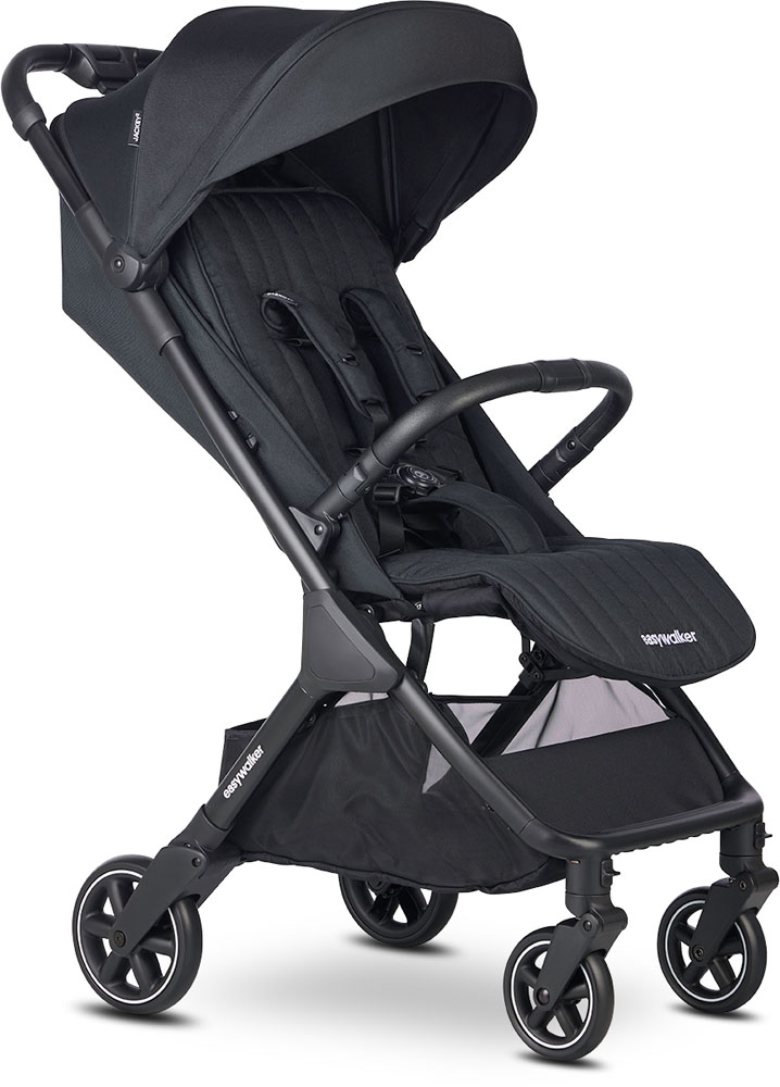 Прогулянкова коляска Easywalker Jackey2 FULL (Midnight Black) - фото | Интернет-магазин автокресел, колясок и аксессуаров для детей Avtokrisla