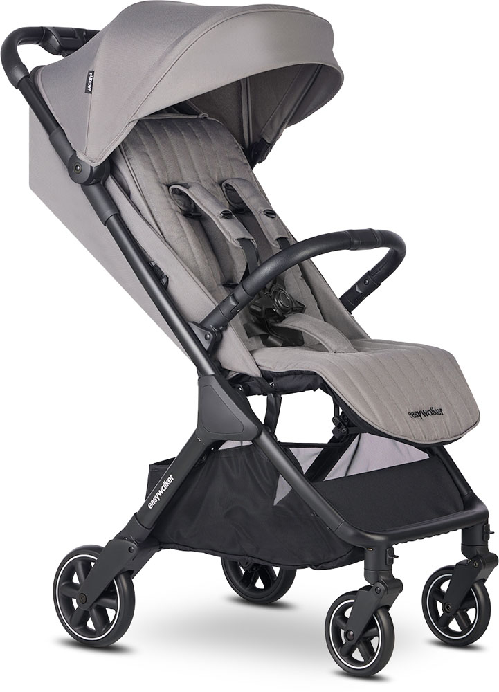 Прогулянкова коляска Easywalker Jackey2 FULL (Pebble Grey) - фото | Интернет-магазин автокресел, колясок и аксессуаров для детей Avtokrisla