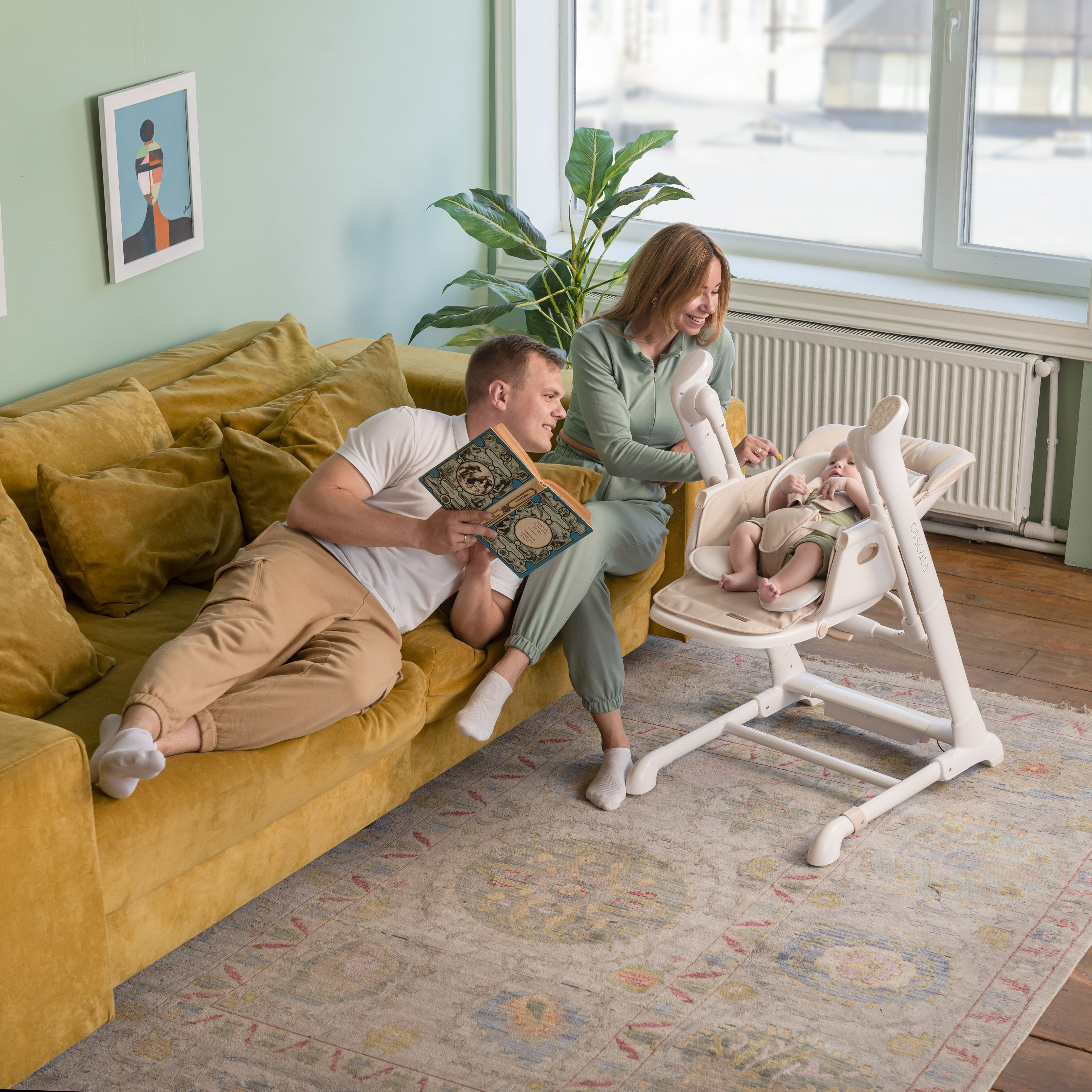 Крісло-гойдалка Cascata