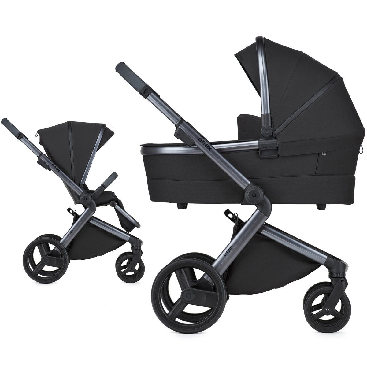 Дитяча коляска 2 в 1 Anex l/type Onyx | kidzer.ua