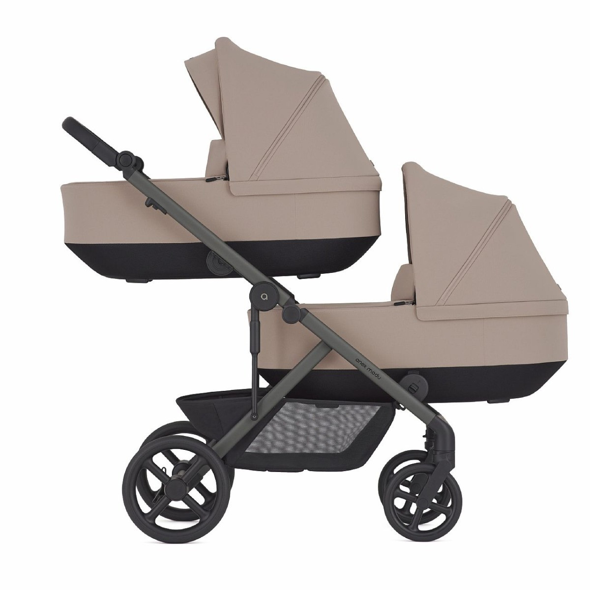 Універсальна коляска 2 в 1 для двійні Anex Modu Double Stroller