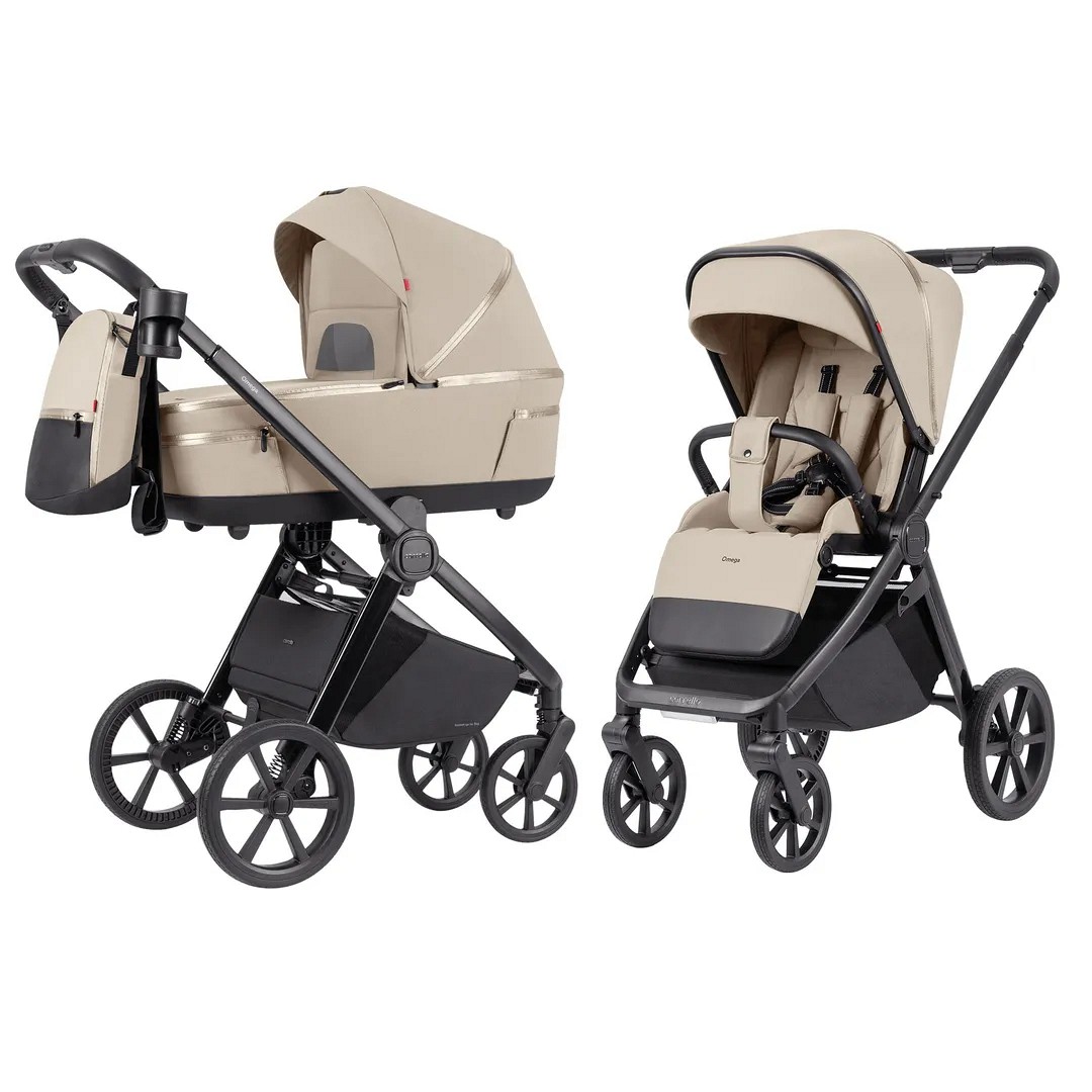 Універсальна коляска 2 в 1 CARRELLO Omega CRL-6540/1 Solar Beige