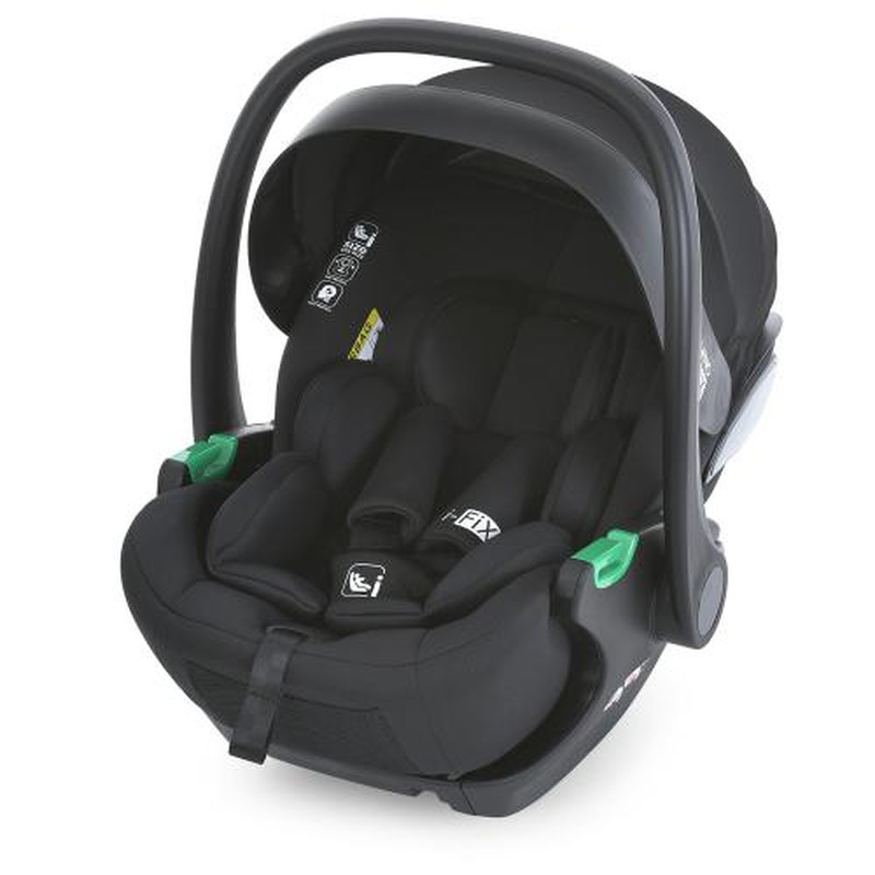 Автокрісло дитяче ME 1110 i-FIX Jet Black (1шт) i-SIZE R129, зріст